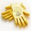 WWG Large Yellow Weeding Glove Latex Dipped — thumbnail 2 of 2