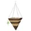 WSP 14" Brushwood & White Rattan Square Cone — thumbnail 2 of 2