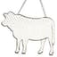 WSP Cow Mesh Hanging Decor — thumbnail 2 of 2
