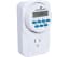 Autopilot 7-Day Grounded Digital Programmable Timer, 1725W, 15A, 1 Second On/Off, 8 On/Off Cycles — product photo
