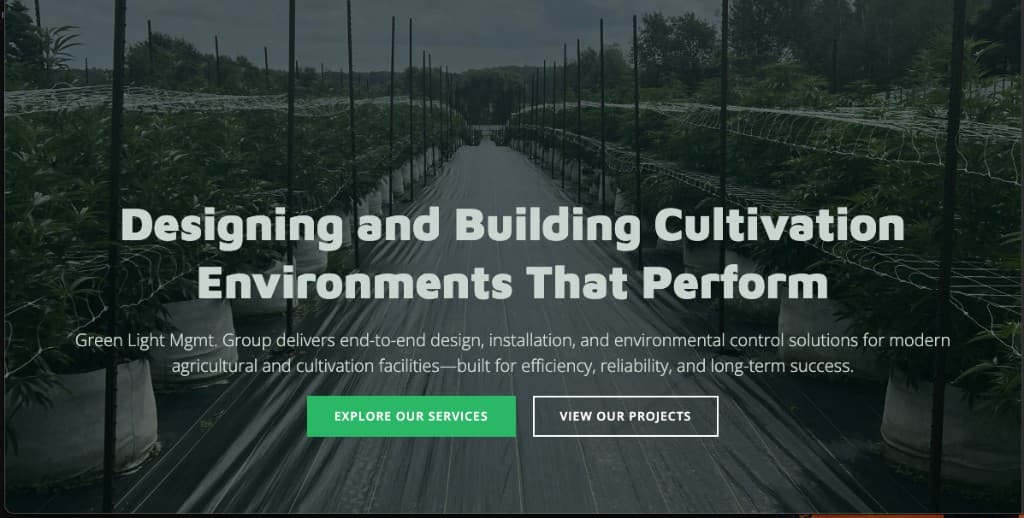 Green Light Management Group website