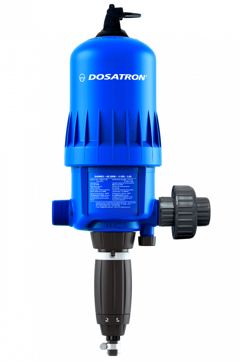 HiFlo Series - Dosatron Units (1 1/2") 37.5 to 190 mL (1 to 5%) — product photo