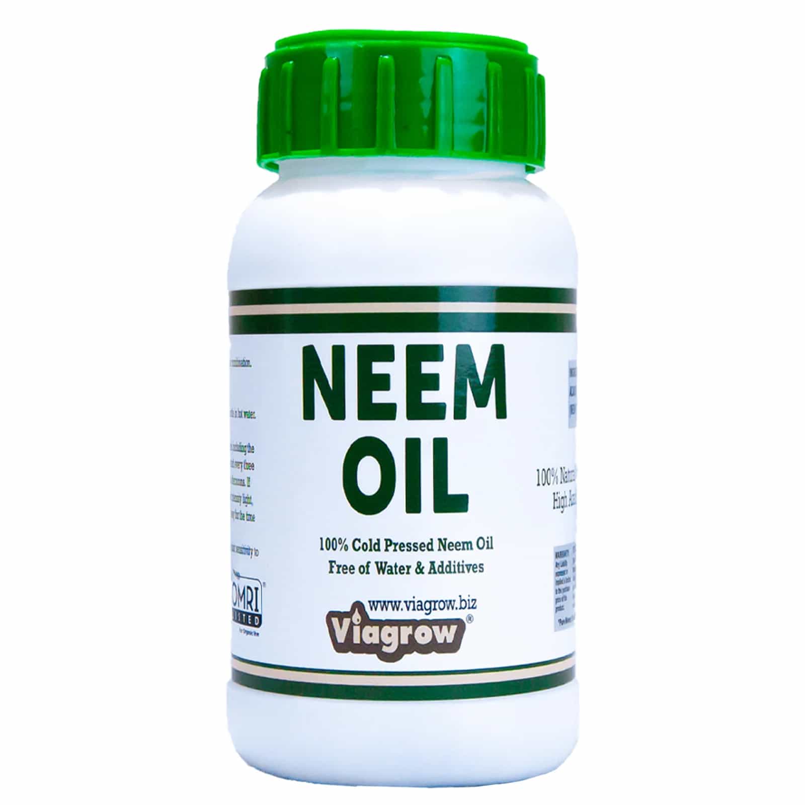Viagrow 8 oz. Organic Cold Pressed Neem Oil Seed Extract Natural Plant Protection SKU CODE UPC REGULAR