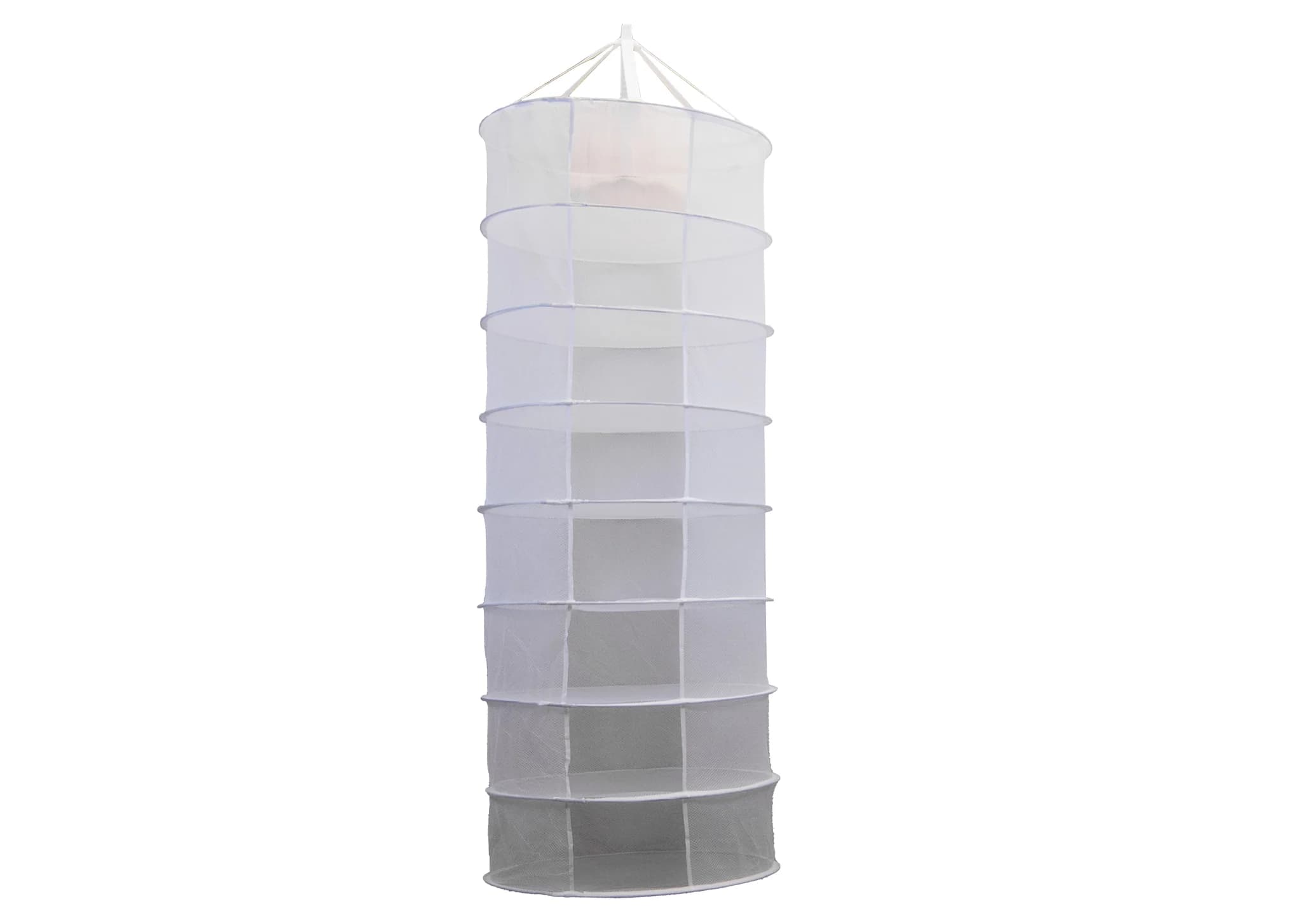 Viagrow 2FT. x 5FT. Dry Net Hanging Herb Drying Rack, 8 Layer, White SKU CODE UPC REGULAR — product photo