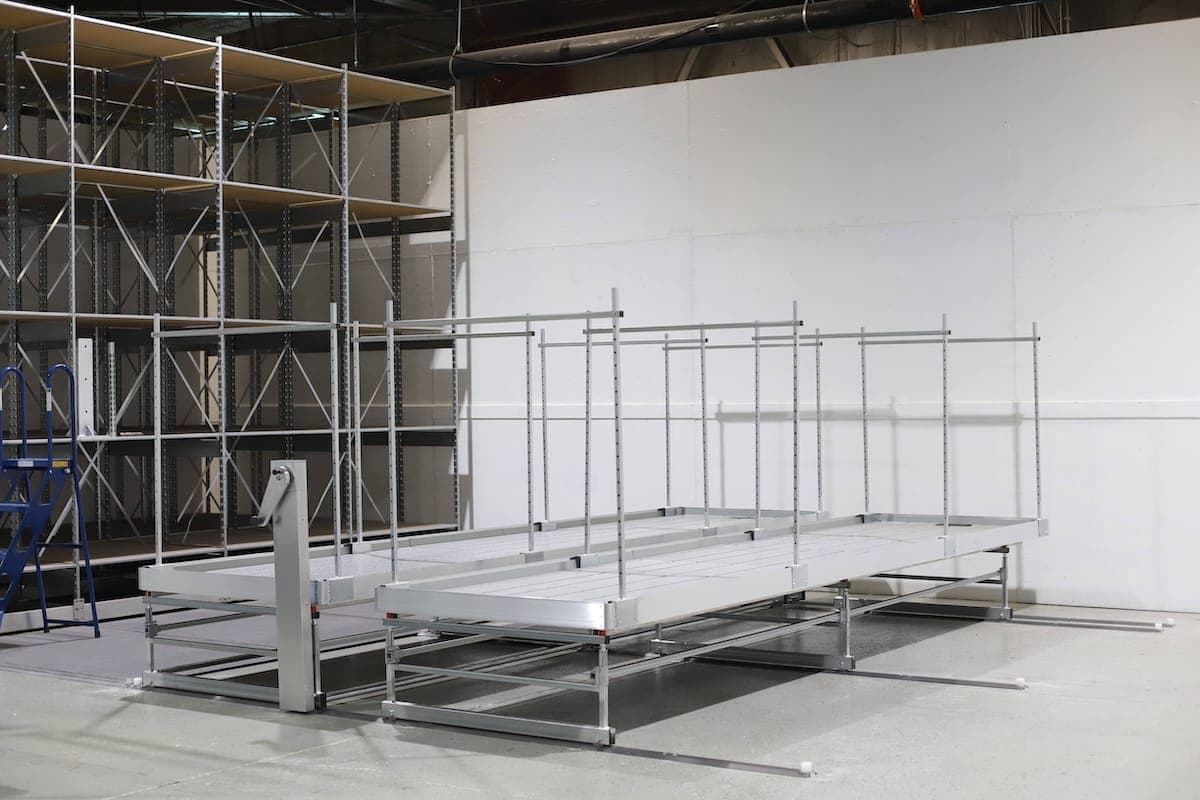 CM Horticulture Max Roll Bench – 3'-0" × 75'-0" — product photo
