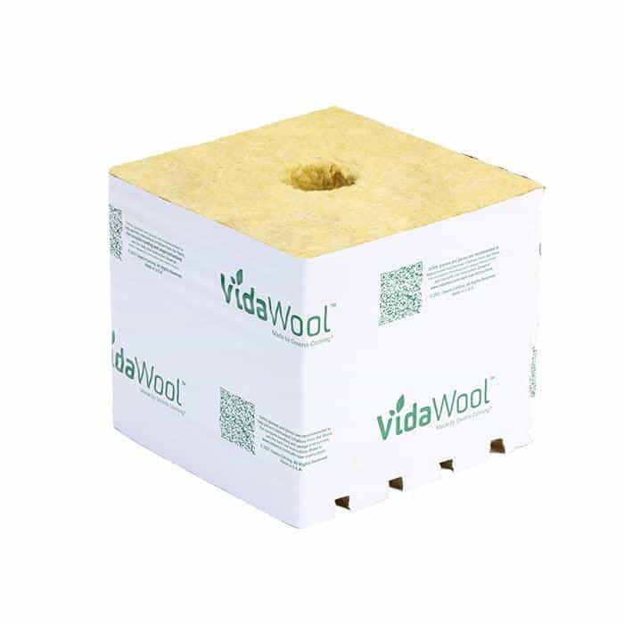 VidaWool Block 190 6x6x5.3 With Hole Case of 48