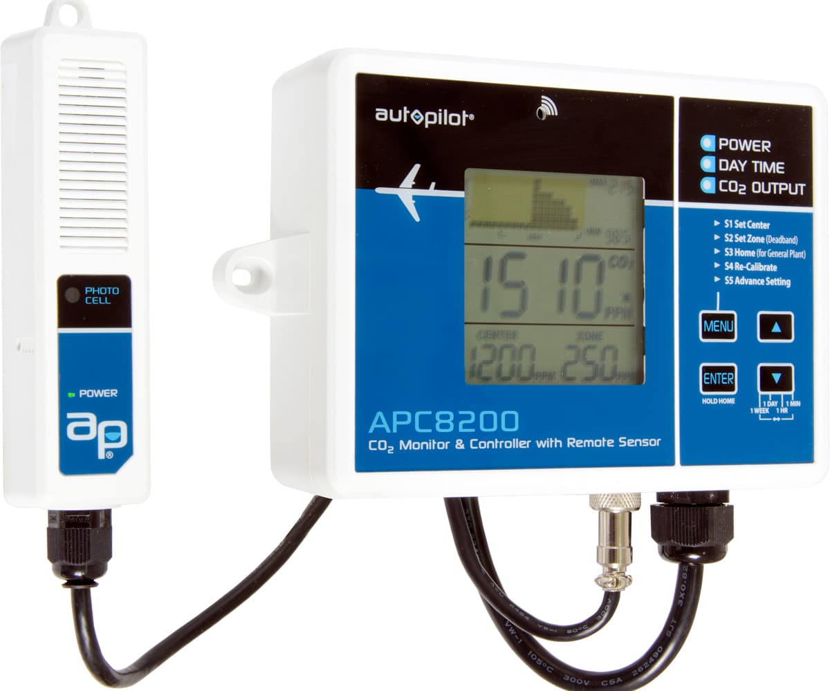 Autopilot CO2 Monitor & Controller w/15' Remote Sensor — product photo