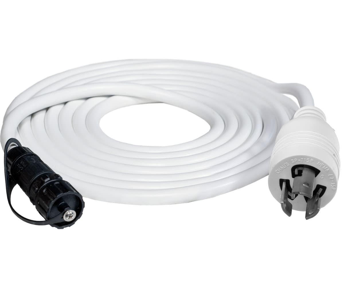 PHOTOBIO VP White Cable Harness, 18AWG, 277V, L7-15P, 10' — product photo