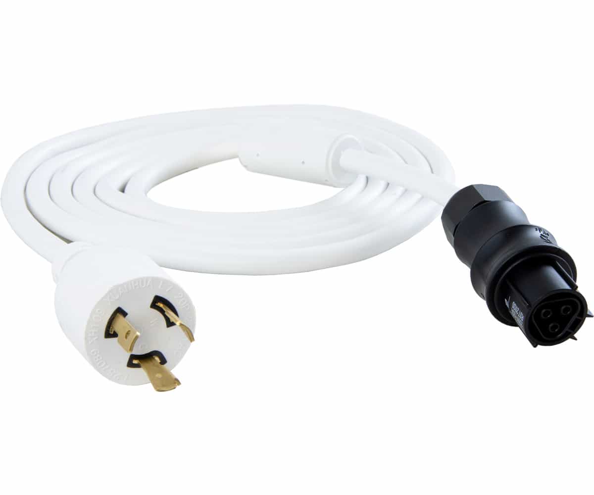 8’ Wieland F 18AWG WT locking 277V, L7-20P, Harness *