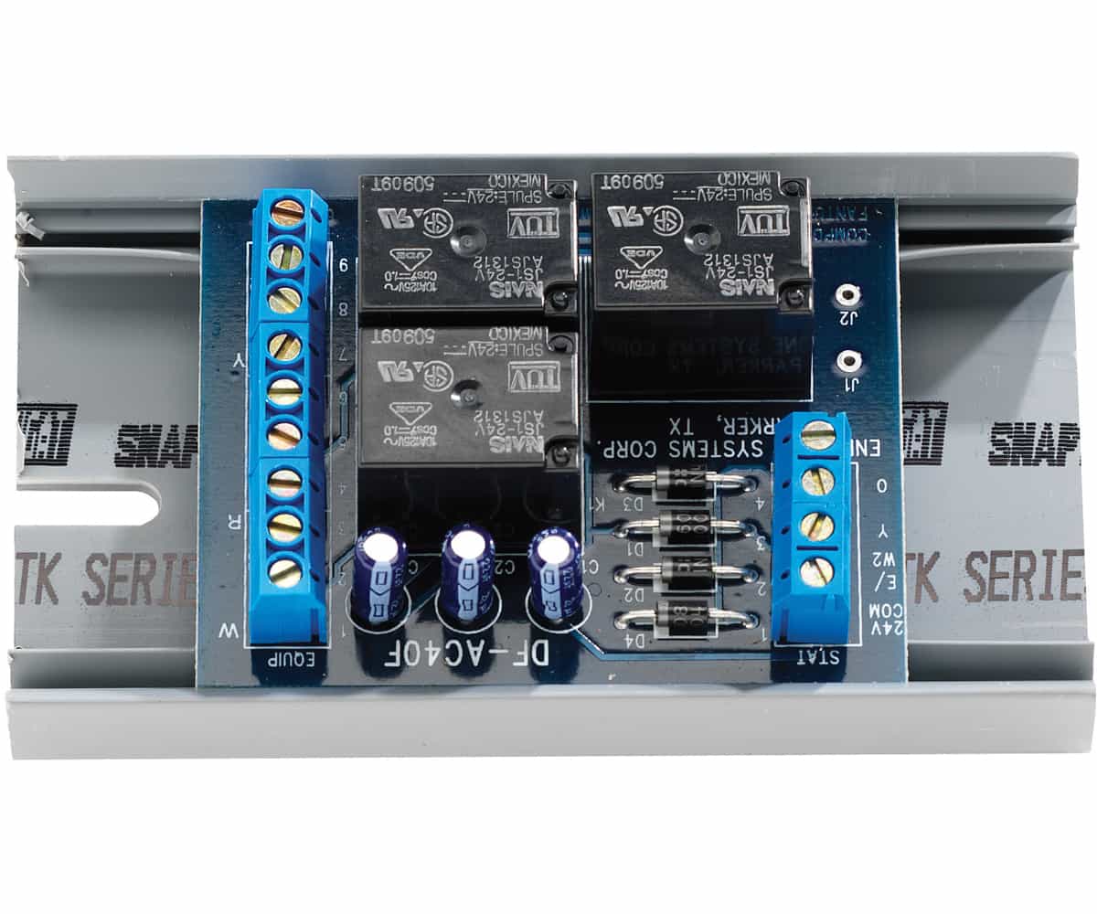 Anden Isolation relay, 24 volt, 3 SPDT card *