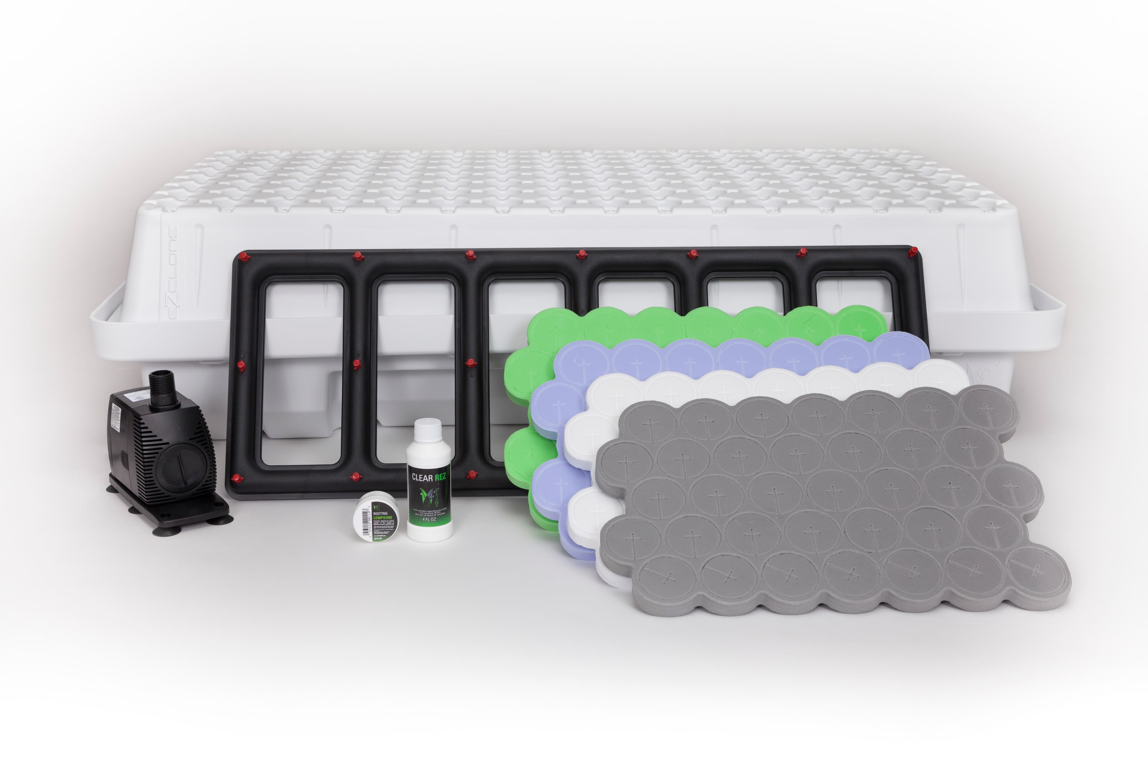 EZ-Clone Low Pro 128 Site Cutting System, White — product photo