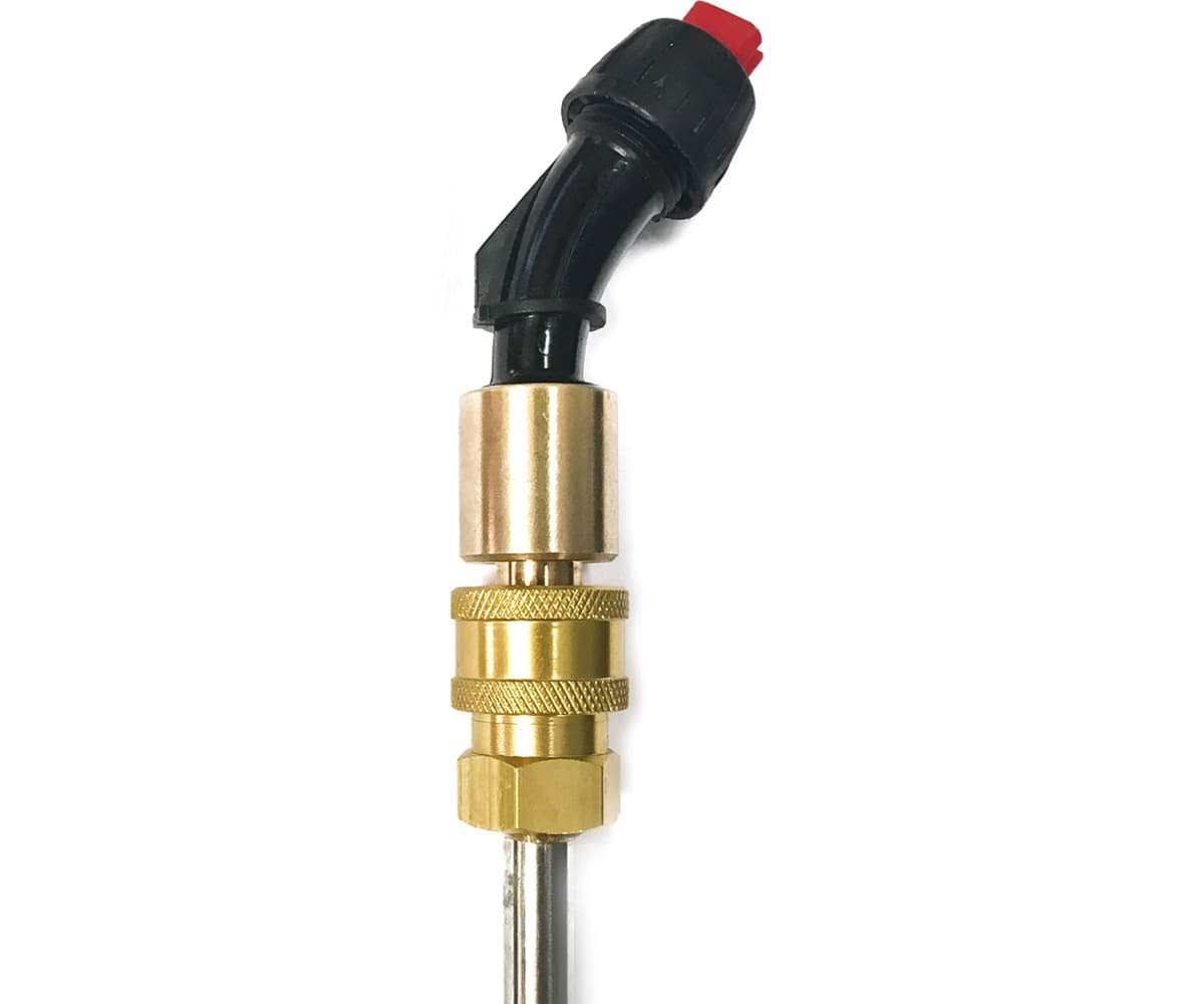 FlowZone Quick-Connect to 110˚ TeeJet Nozzle Adapter * — product photo