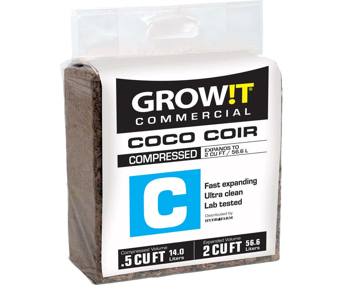 GROW!T Commercial Coco, 5kg bale — product photo