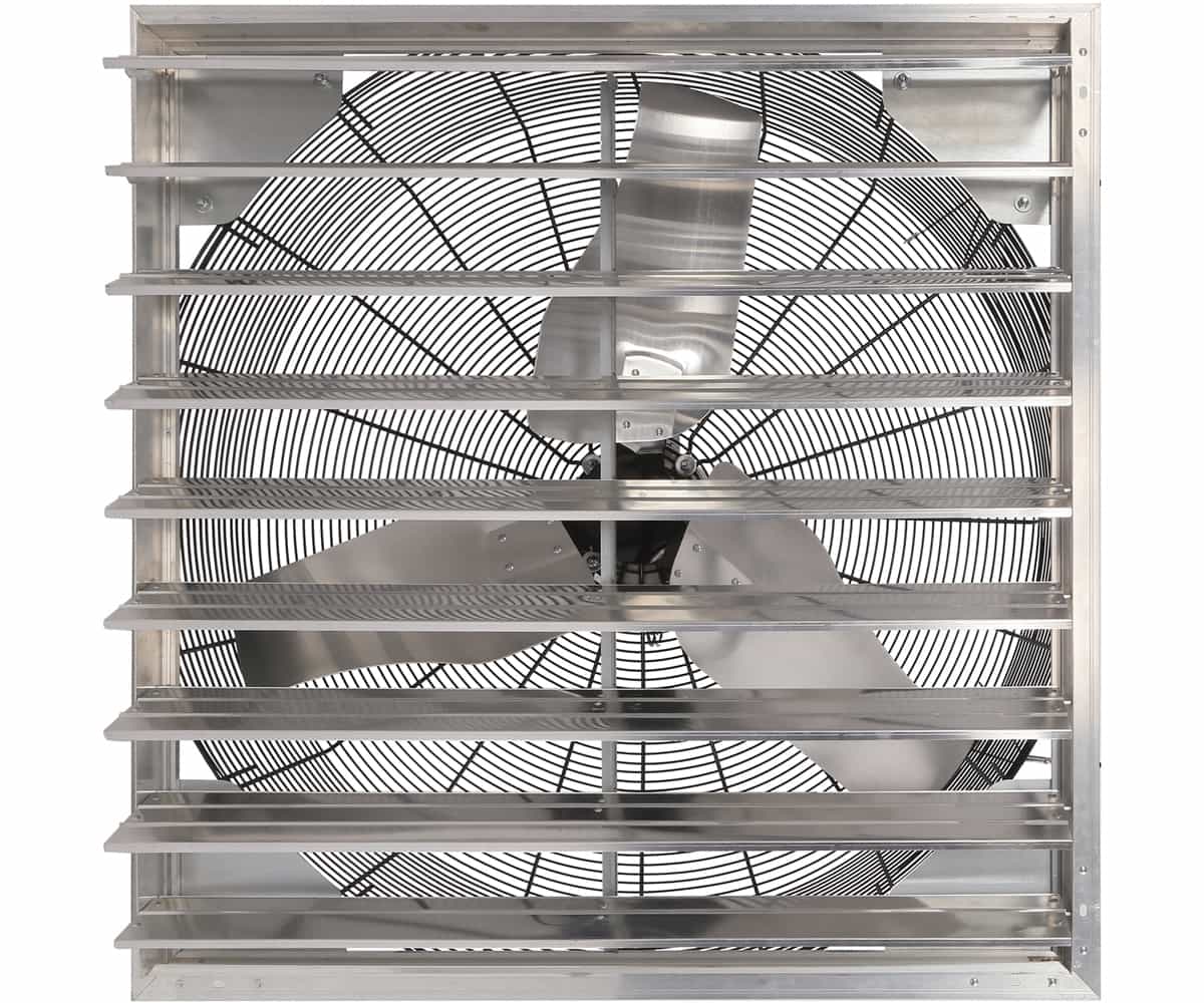 Hurricane Pro Shutter Exhaust Fan 36 in *