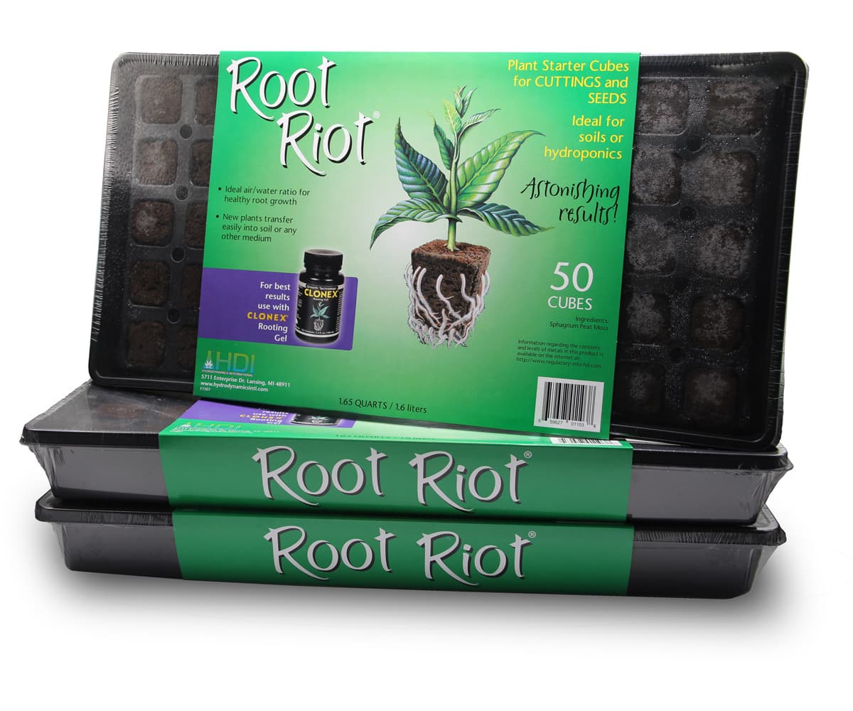 Hydrodynamics International Root Riot 50-Cell Tray — product photo
