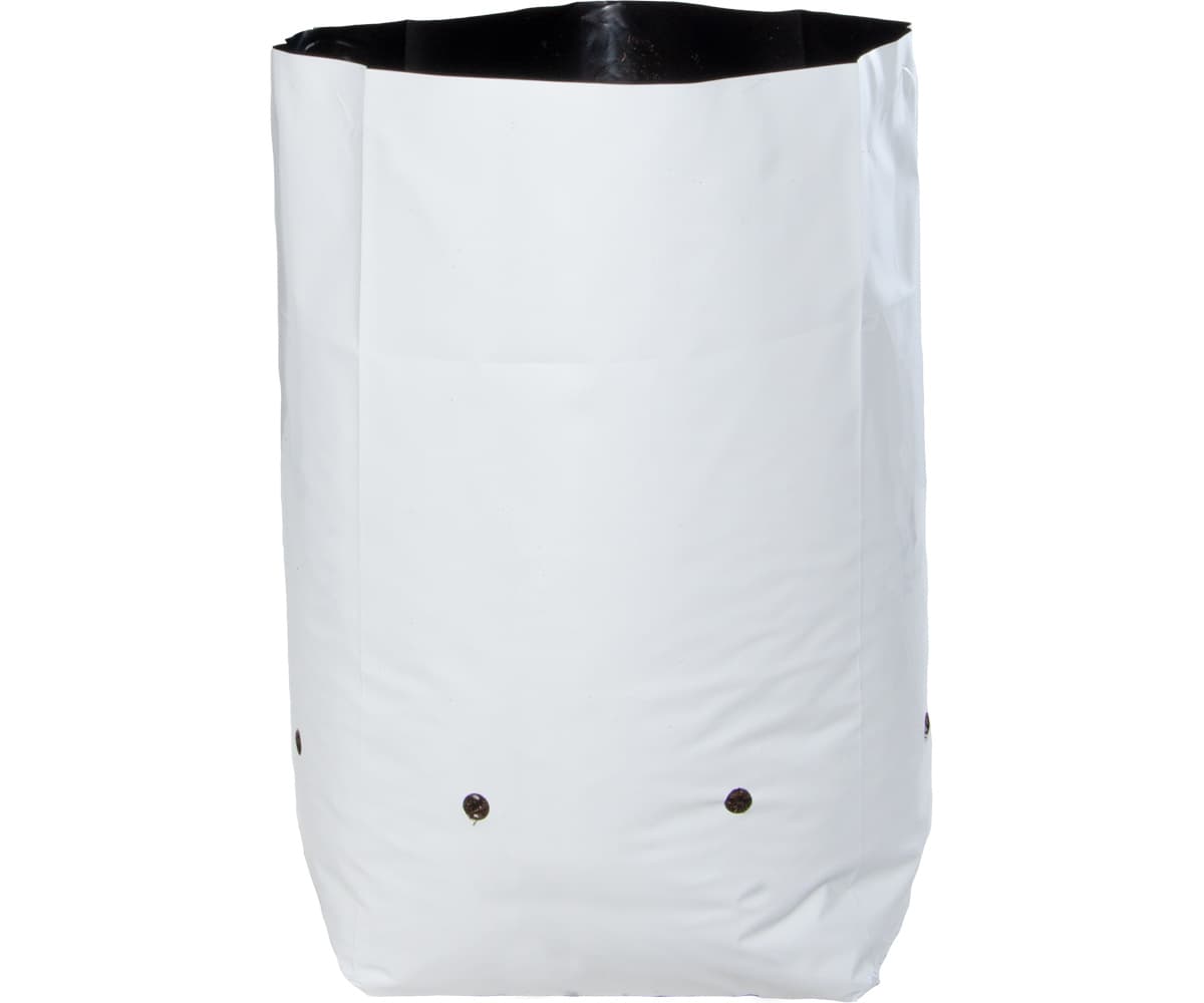 Hydrofarm Black & White Grow Bag, 3 gal (20 packs of 25) — product photo
