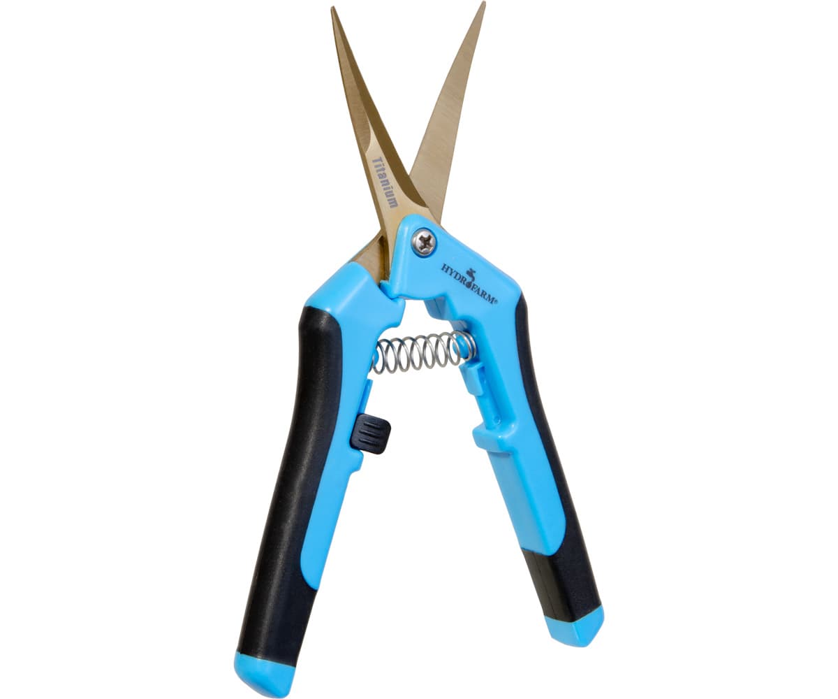 Hydrofarm Precision Curved Titanium Blade Pruner — product photo