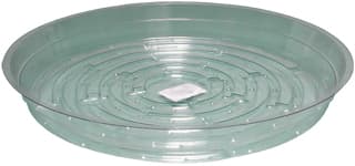 Clear Saucer, 10", pack of 25 — product photo