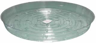Clear Saucer, 12", pack of 10