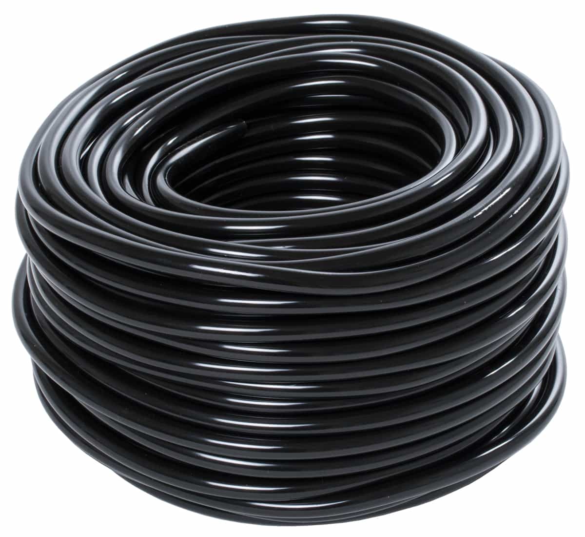 3/16" Black Tubing, 100' Roll