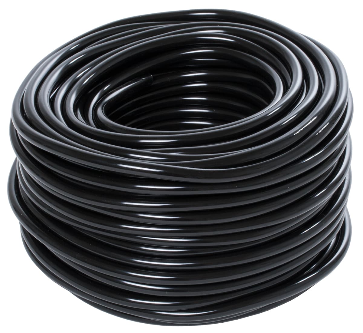 3/16" Black Tubing, 100' Roll — product photo