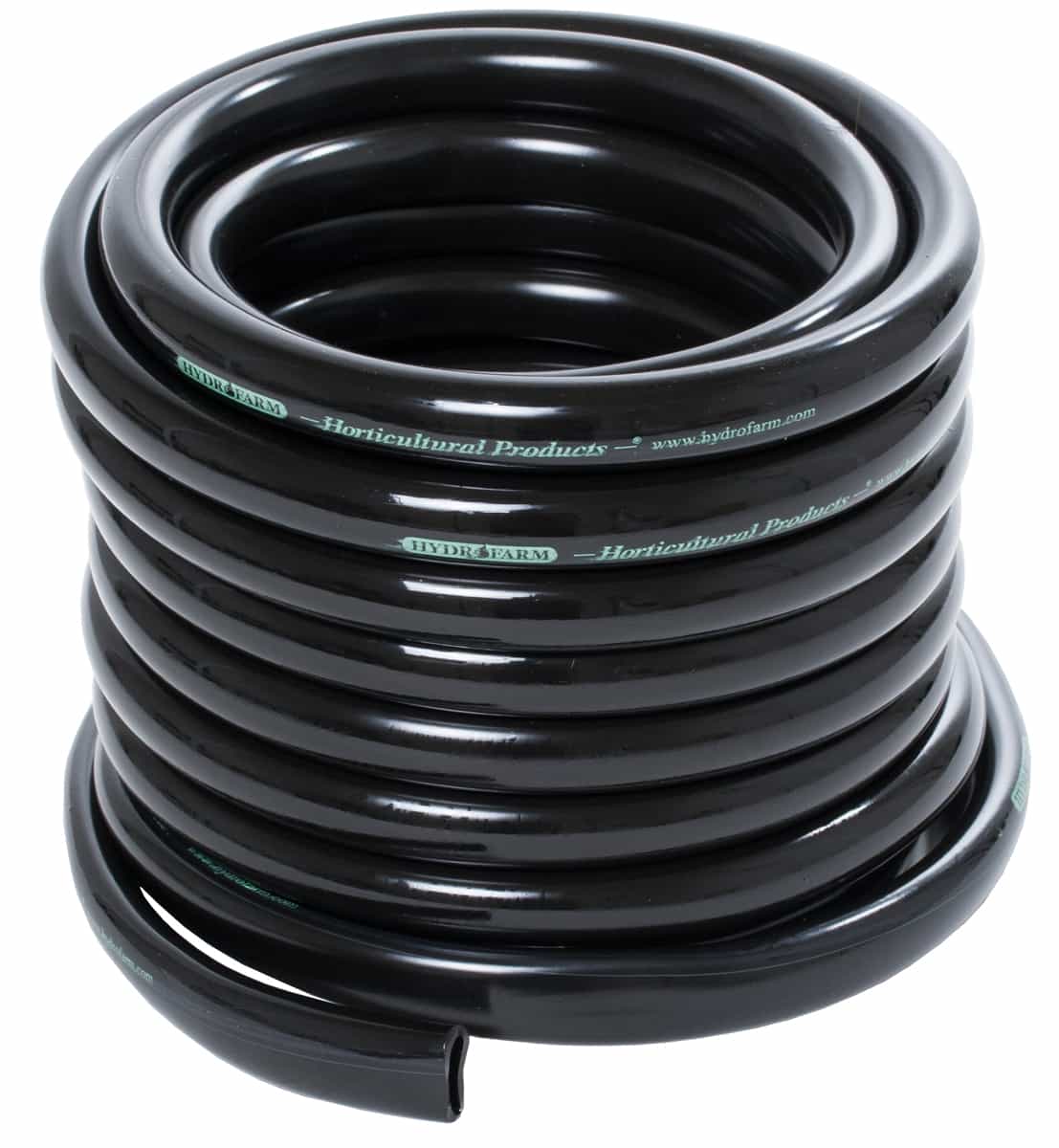 1/2" Inside Diameter Black Tubing, 25' Roll
