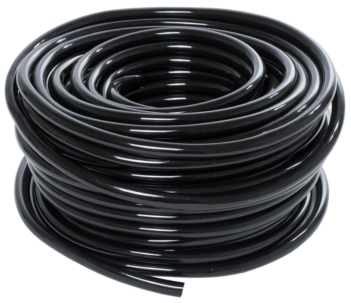 5/8" Black Tubing, 100' Roll — product photo