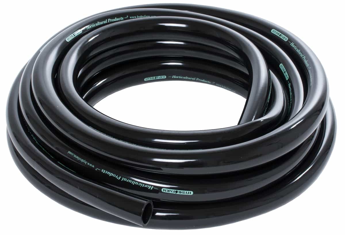3/4" Black Tubing, 25' Roll