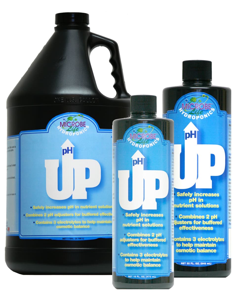 Microbe Life Hydroponics pH UP, 1 qt — product photo