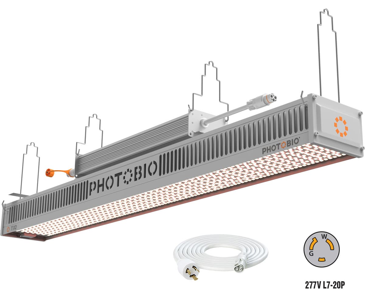 PHOTOBIO TX2 LED, 800W, 200-480V S5, (10' 277V L7-20P Cord) — product photo