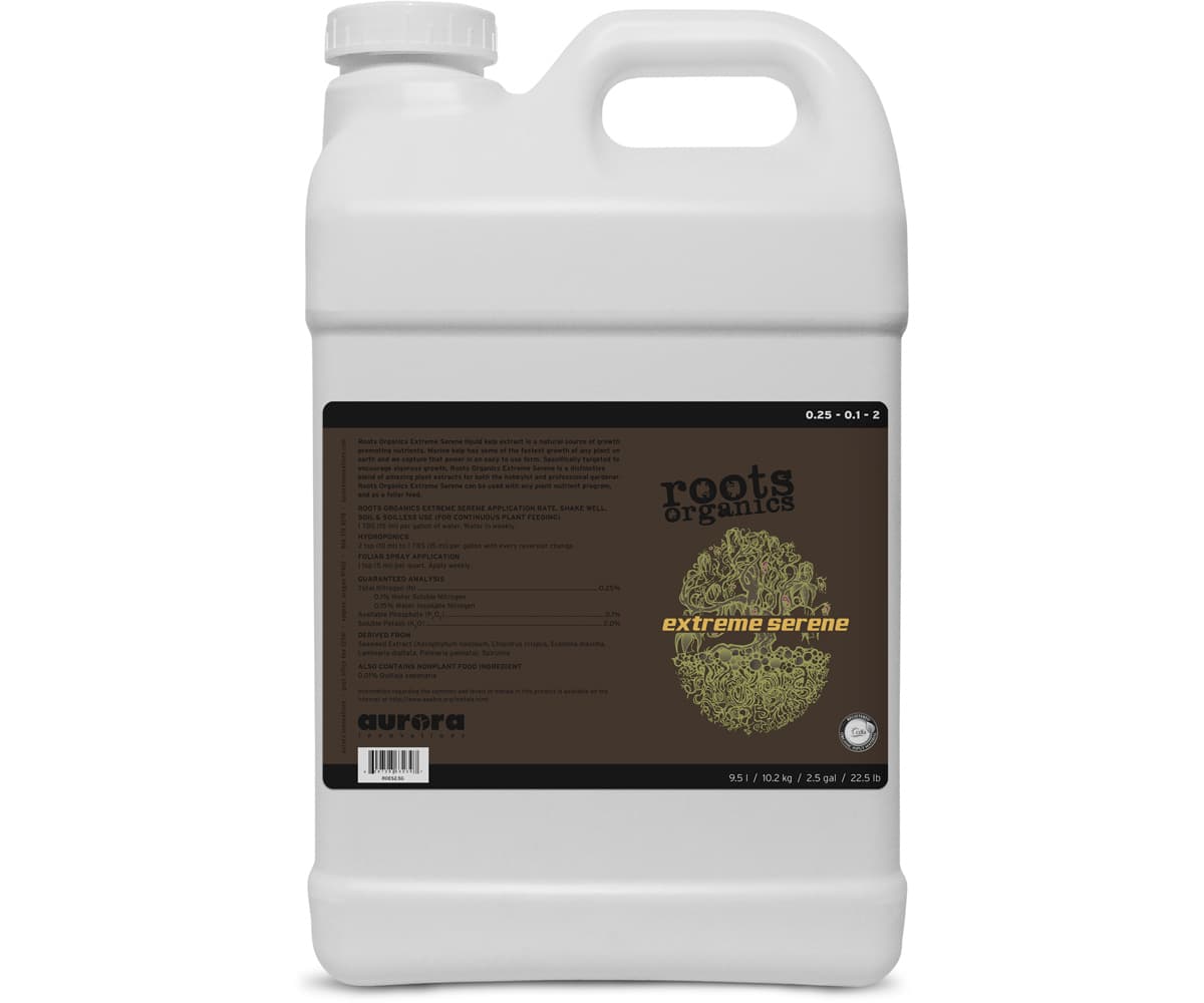 Roots Organics Extreme Serene, 2.5 gal — product photo