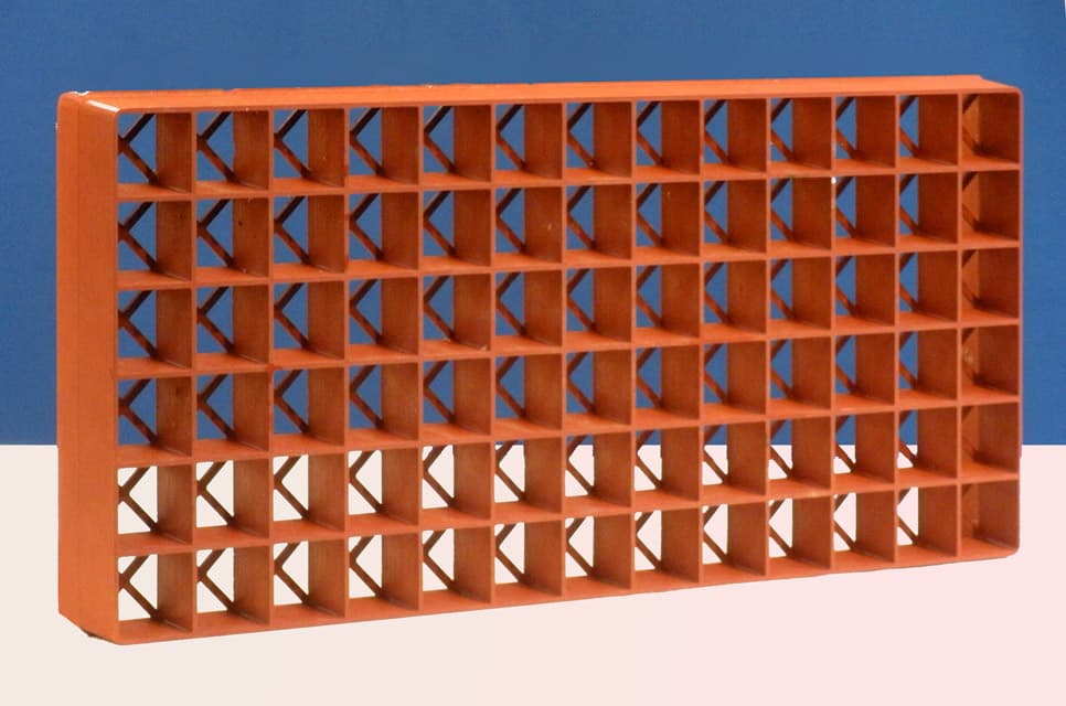 Grodan Gro-Smart Tray, 78-Cell, Terracotta — product photo