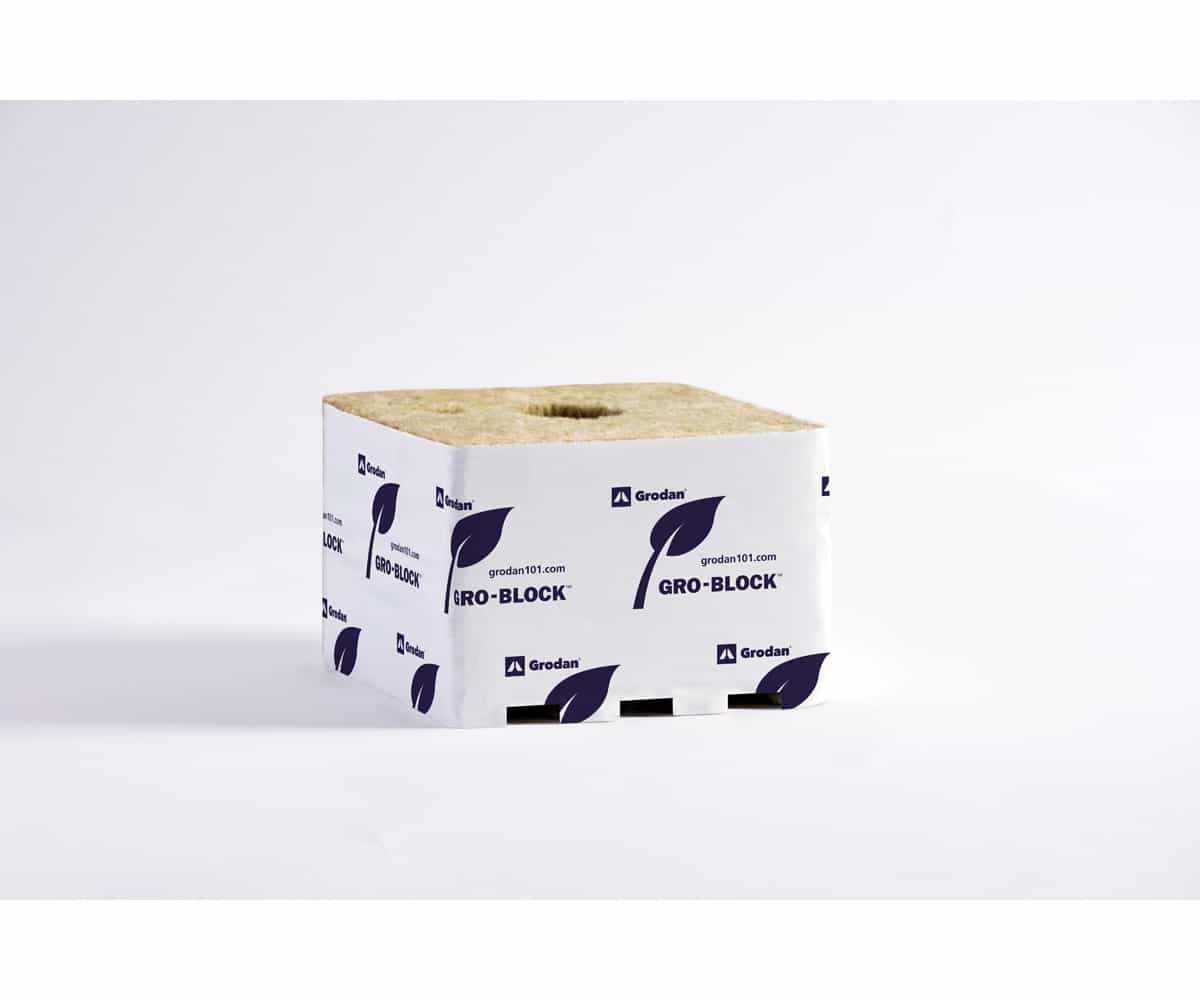 Grodan Gro-Block, Jumbo Improved 6" x 6" 4" case of 64 *