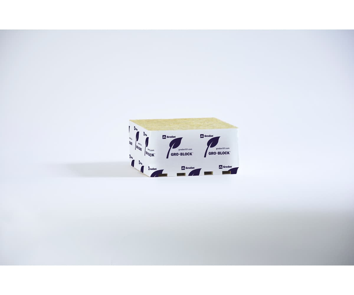 Grodan GR40 Uniblock 8”x8”x4” Baby Mama, case of 36 * — product photo