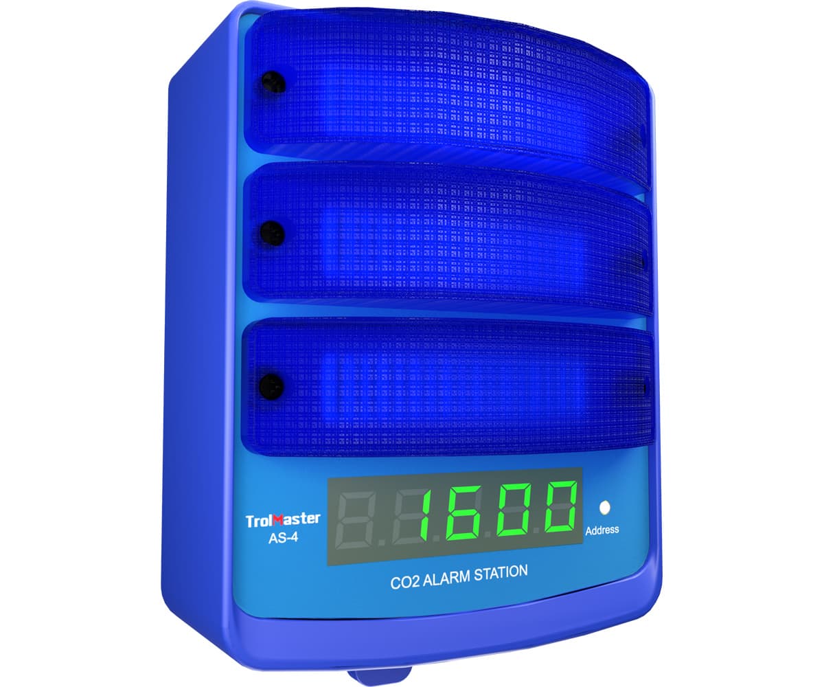 TrolMaster CO2 Alarm Station (Blue light) (AS-4) — product photo