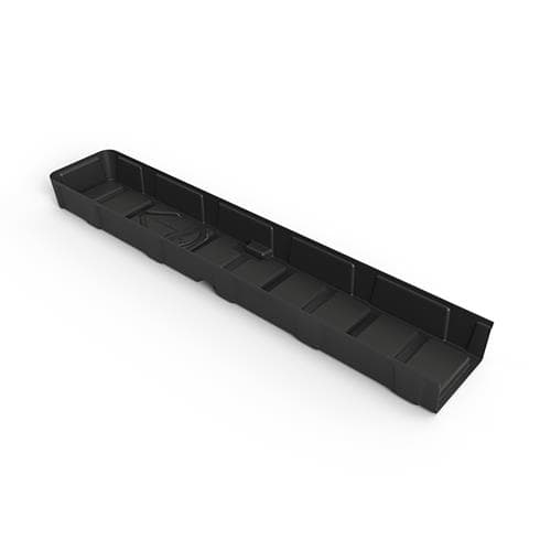 BOTANICARE 5'L END GUTTER TRAY BLACK/1 — photo 1 of 4