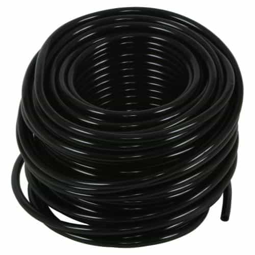 Hydro Flow Vinyl Tubing Black 3/16 in ID - 1/4 in OD 100 ft Roll