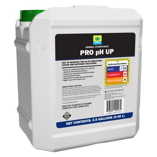 General Hydroponics PRO pH Up 2.5 gal (2/CS) — photo 1 of 4