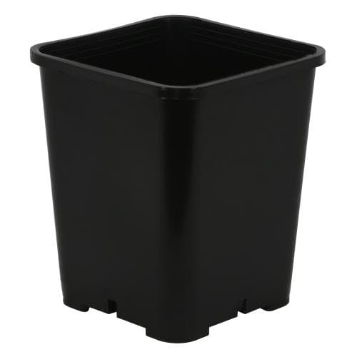 Gro Pro Premium Black Square Pot 7 in x 7 in x 9 in (100/Cs) — photo 1 of 4