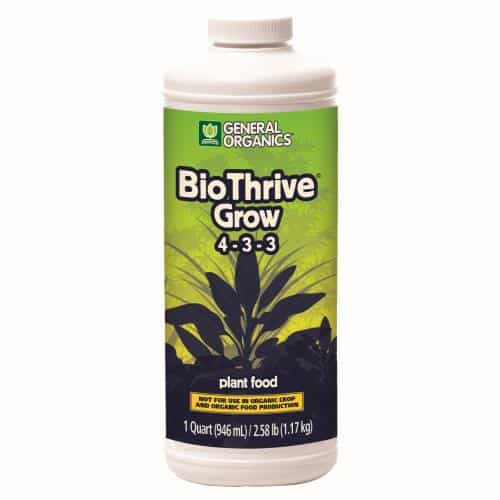 GH General Organics BioThrive Grow Quart (12/Cs)
