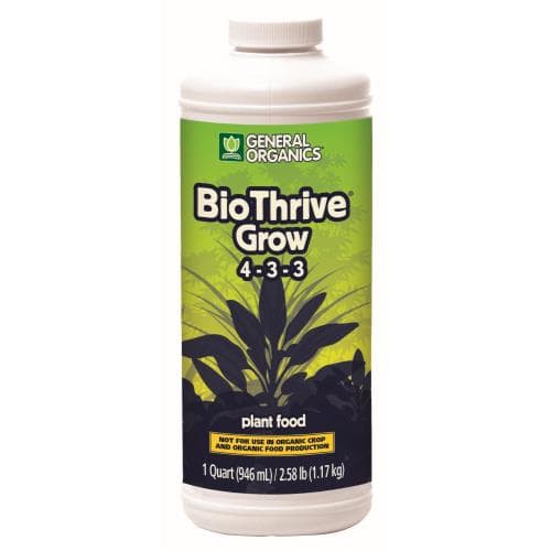 GH General Organics BioThrive Grow Quart (12/Cs) — photo 1 of 4