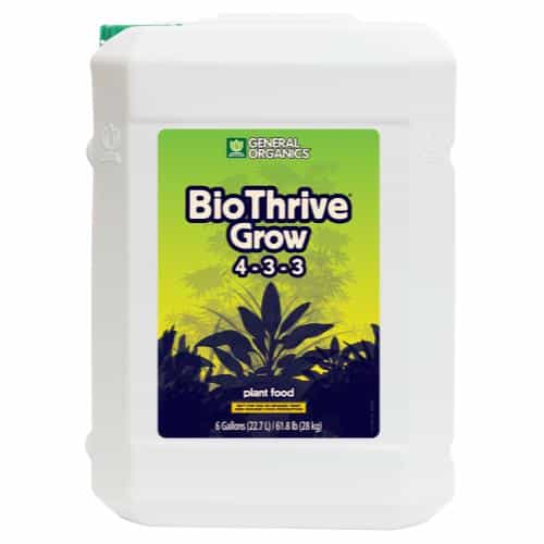 GH General Organics BioThrive Grow 6 Gallon