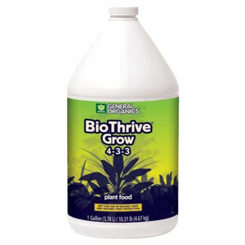 GH General Organics BioThrive Grow Gallon (4/Cs)