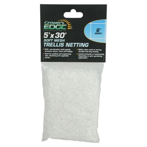 Grower's Edge Soft Mesh Trellis Netting 5 ft x 30 ft w/ 6 in Squares (12/Cs) — photo 1 of 4