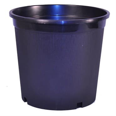 BLD CUT FLOWER BUCKET 9.625" X 9.00" BLK 50/CS 24CS/PL 696804 — photo 1 of 2