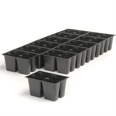 Landmark 1204 Standard Deep Insert Black 100 Per Case 32 Cases Per Pallet — photo 1 of 2