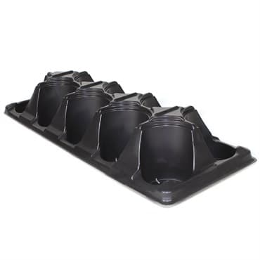 DLN CTXG42510 COEX PP TRAY-10 BLK BULK 2000/PL — photo 1 of 2