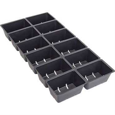 DLN 1201 STD INSERT BLK 100/CS 64CS/PL — photo 1 of 2