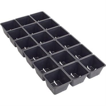 DLN 1801 STD INSERT BLK 100/CS 64CS/PL — photo 1 of 2