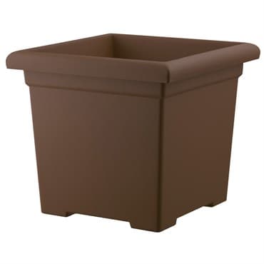 HC 15.5" Accent Square Planter Chocolate Akro Mils — photo 1 of 2
